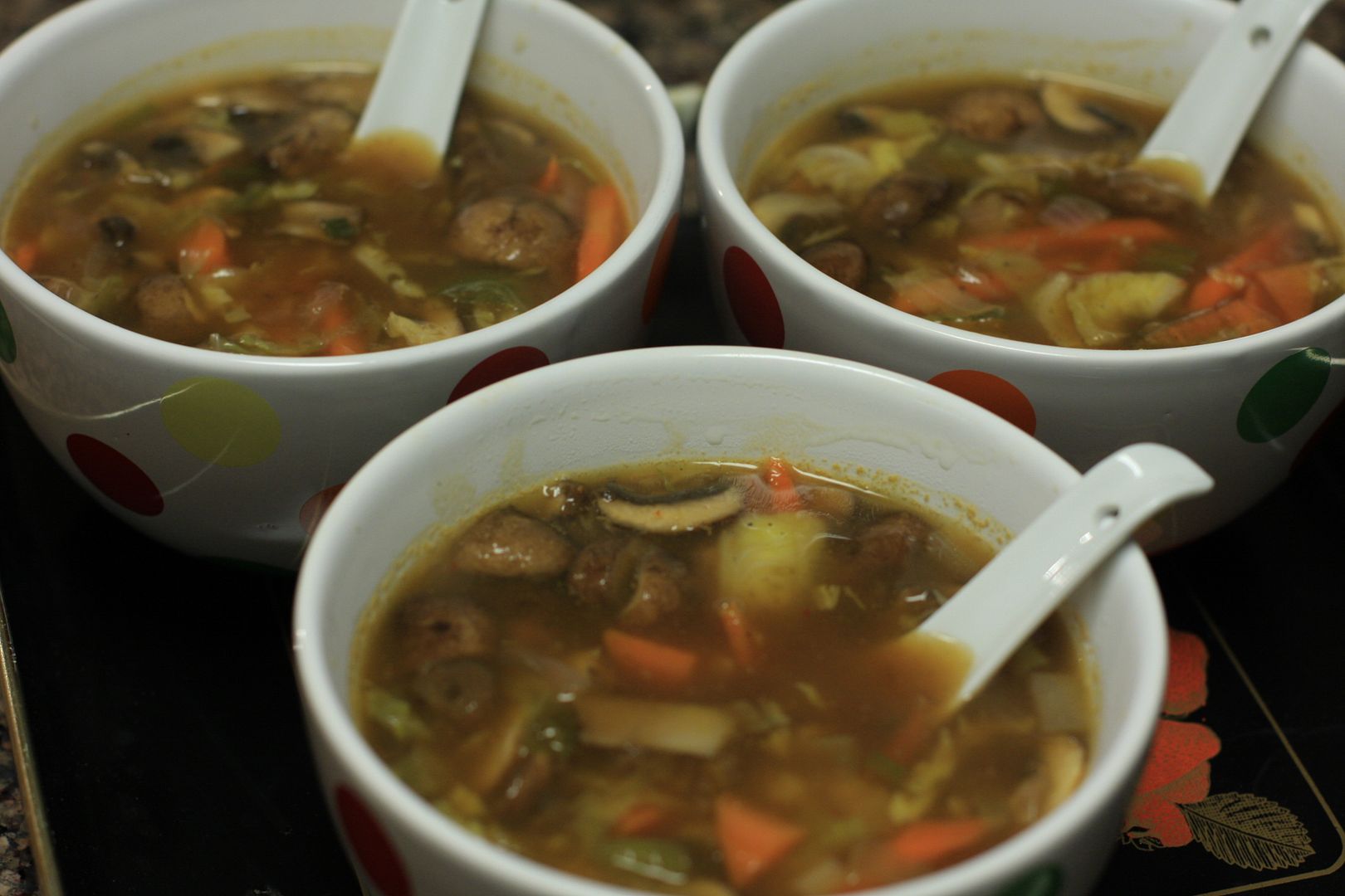 Vegetarian Hot and Sour Soup Indo Chinese Style Recipe Daily